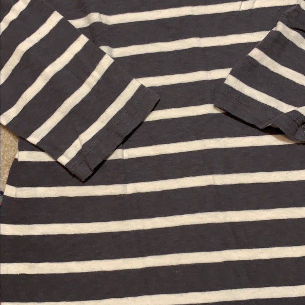 J Crew Zip Back Tee - Picture 2 of 5